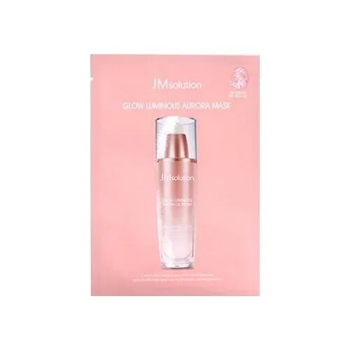 JM Solution увлажняющая маска с протеинами жемчуга и миндальным маслом Glow Luminous Aurora Mask, 30 мл