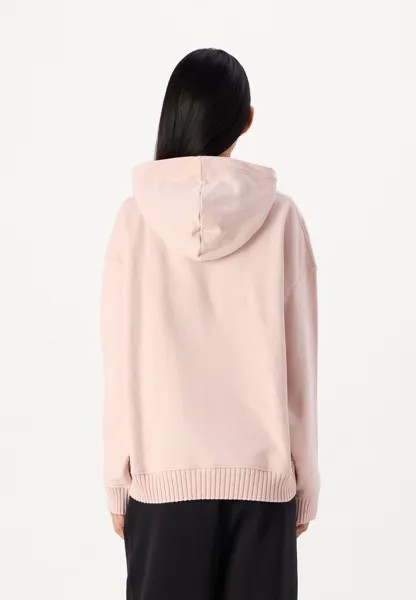 Толстовка LABEL PEACHED HOODIE Calvin Klein, розовый