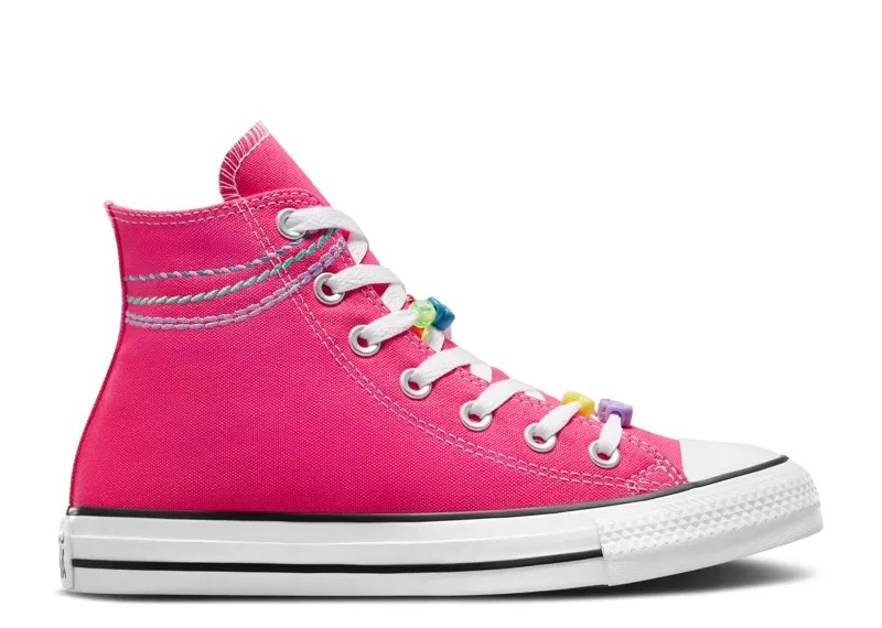 Кроссовки Converse Wmns Chuck Taylor All Star High 'Embroidered Bracelet', розовый