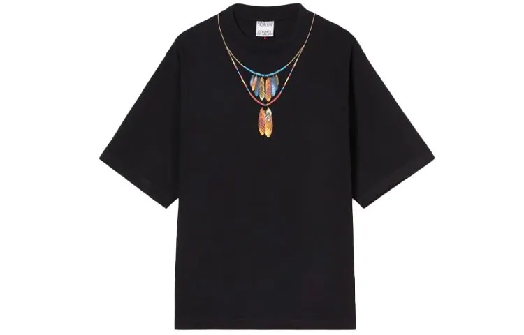 Футболка мужская черная Marcelo Burlon County Of Milan, черный