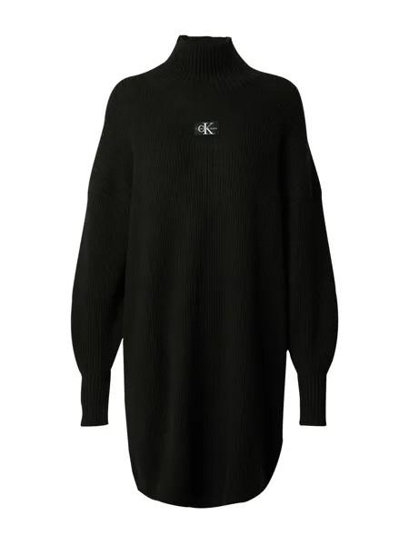 Вязанное платье Calvin Klein, черный