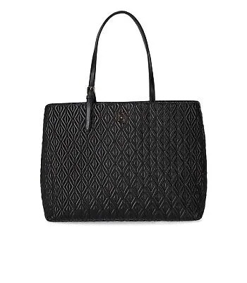 Elisabetta Franchi Черная стеганая сумка для покупок Женская