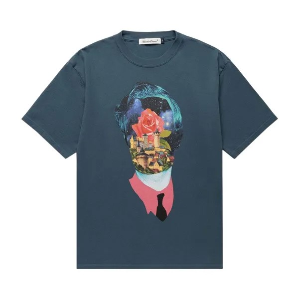 Футболка Undercover City on A Hill T-Shirt, цвет Grey/Blue