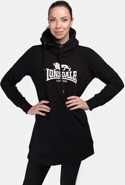 Толстовка Lonsdale Hoodie Pitlessie, черный