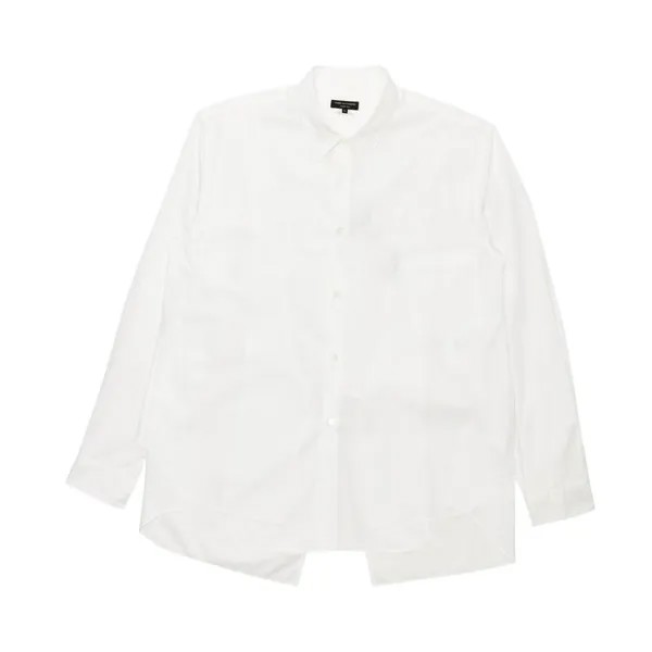 Рубашка Comme des Garçons Homme Plus Cut-Out Long-Sleeve 'White', белый