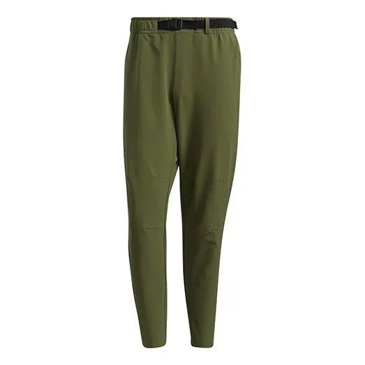 Спортивные штаны adidas Th Pnt Wv Funct Running Sports Woven Long Pants Green, зеленый