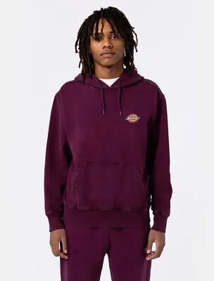 Dickies Icon Washed Hoodie Men виноградное вино