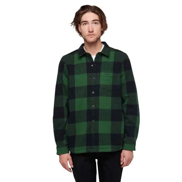 Рубашка с длинным рукавом Black Diamond Project Lined Flannel, зеленый