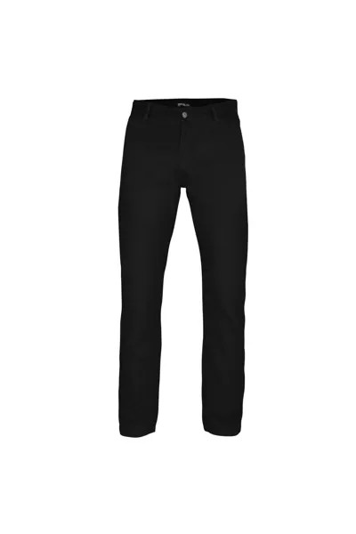 Классические повседневные брюки чинос/брюки Asquith & Fox, черный