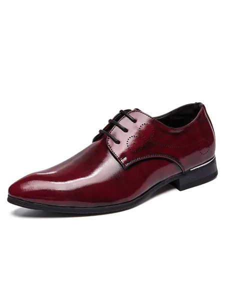 Milanoo Men's Dress Shoes Oxfords