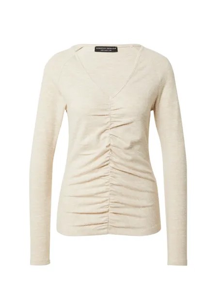 Лонгслив Dorothy Perkins, бежевый
