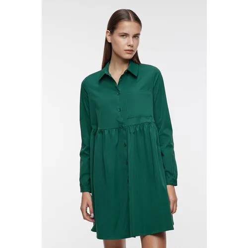 Платье Befree, размер XS INT, зеленый
