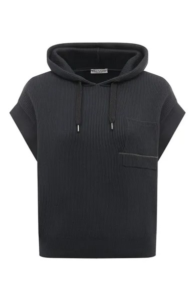Хлопковый жилет Brunello Cucinelli