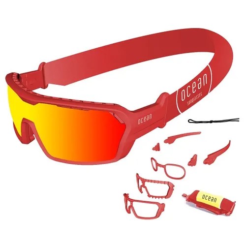 Солнцезащитные очки OCEAN OCEAN Chameleon Matt Orange / Revo Orange Polarized lenses, оранжевый