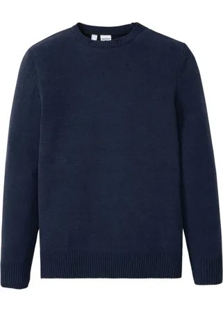 Пуловер из синельной пряжи