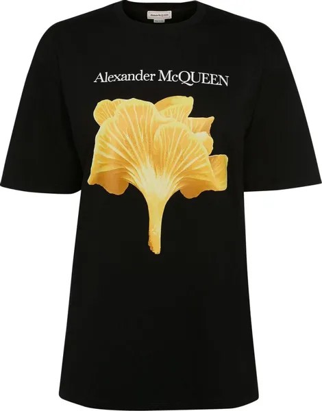 Футболка Alexander McQueen T-Shirt 'Black', черный