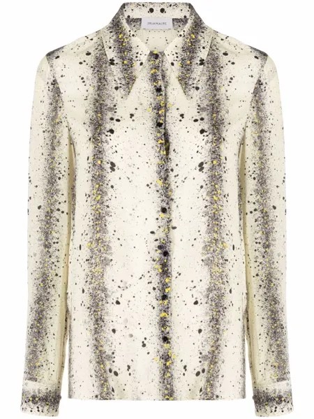 Lemaire speckled-print shirt