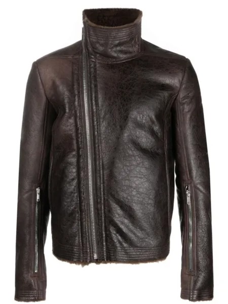 Rick Owens куртка Bauhaus, коричневый