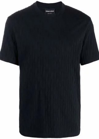 Giorgio Armani футболка с вышивкой