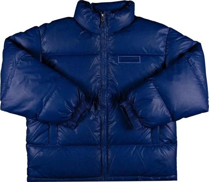 Куртка Supreme Reflective Speckled Down Jacket 'Royal', синий