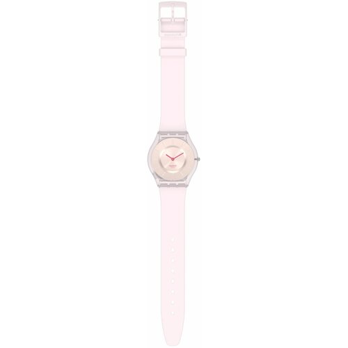 Наручные часы swatch Наручные часы SWATCH CREAMY SS08V101 кварцевые, розовый