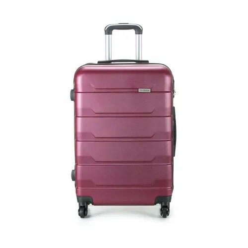 Умный чемодан 4 ROADS Ch0447, 91 л, размер L, бордовый