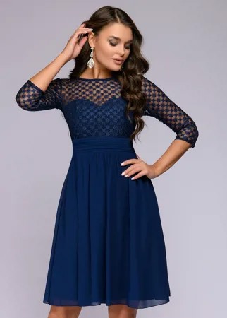 Вечернее платье женское 1001dress 0122001-30117DB синее 48