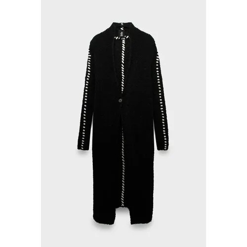 Кардиган thom/krom jacket w kj 172, размер 42, , чёрный