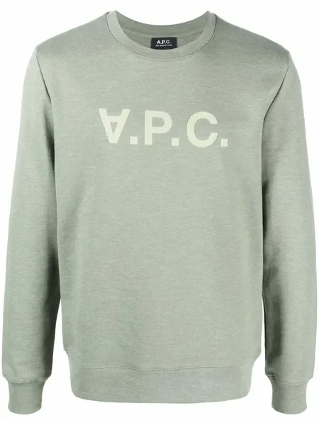 A.P.C. толстовка V.P.C. с логотипом