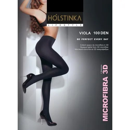 Колготки Holstinka Viola, 100 den, размер 5, черный