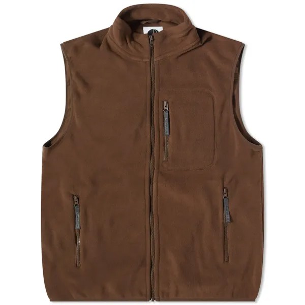 Жилет Polar Skate Co. Basic Fleece Vest, коричневый