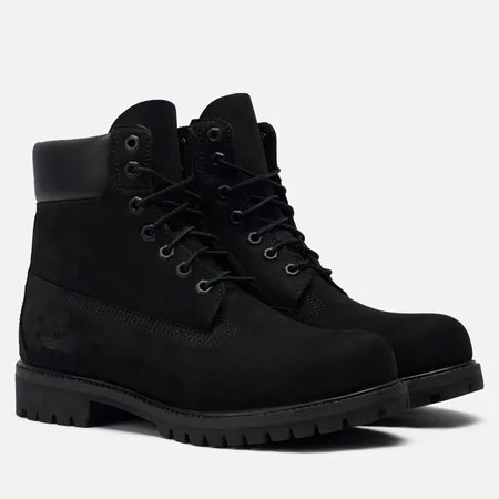 Мужские ботинки Timberland 6 Inch Premium Waterproof, цвет чёрный, размер 45.5 EU