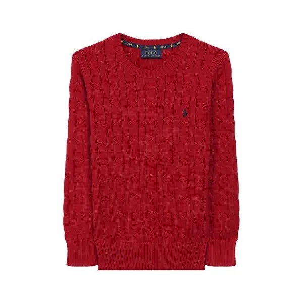 Хлопковый пуловер Polo Ralph Lauren