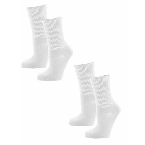 Носки ГАММА, 2 пары, размер 23-25(36-40), белый