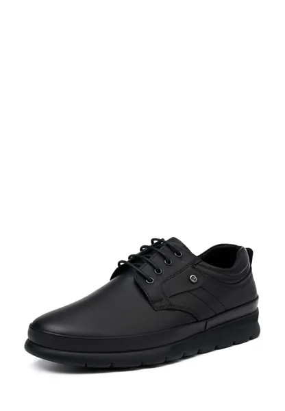 Полуботинки мужские Pierre Cardin 215942 черные 44 RU