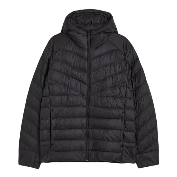 Куртка H&M Lightweight Insulated, черный