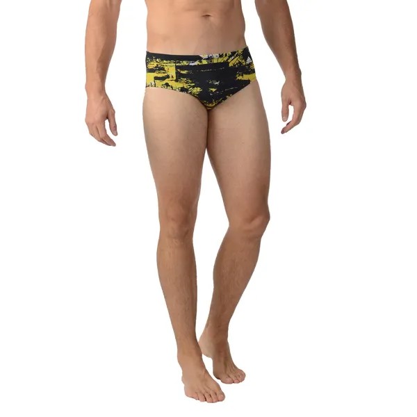 Желтые плавки-боксеры для плавания Adidas Mens ER Brief Swim Boxer Trunks