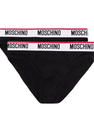 Moschino трусы-брифы с логотипом