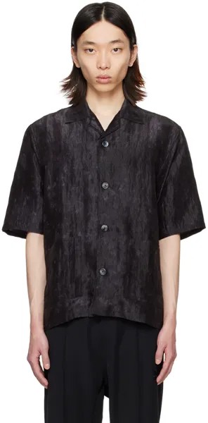 Черная рубашка-кабана Needles, цвет Charcoal