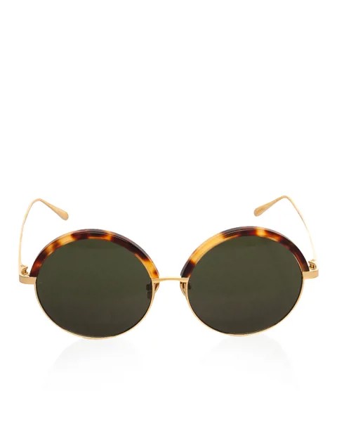 Очки Linda Farrow LFL966C4SUN UNI золотистый+черепаховый+желтый