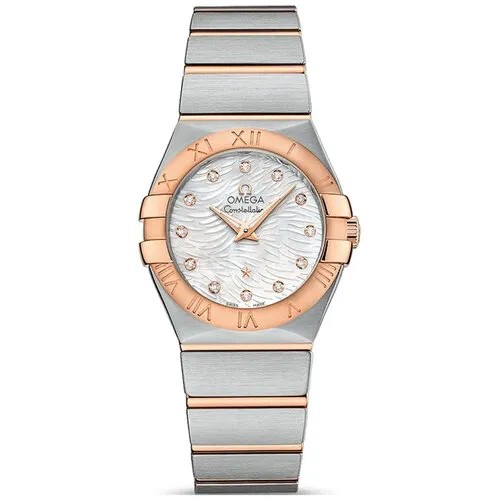 Наручные часы OMEGA женские Наручные часы Omega 123.20.27.60.55.007 кварцевые, серебряный