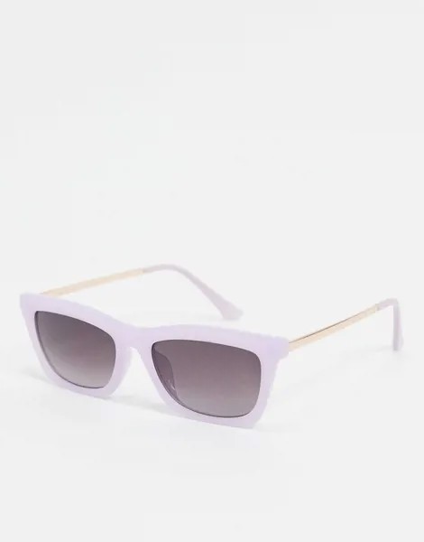 Сиреневые квадратные солнцезащитные очки AJ Morgan-Фиолетовый