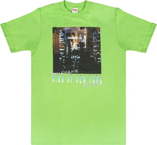 Футболка Supreme King Of New York T-Shirt 'Green', зеленый