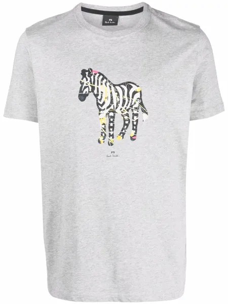 PS Paul Smith футболка с логотипом Zebra