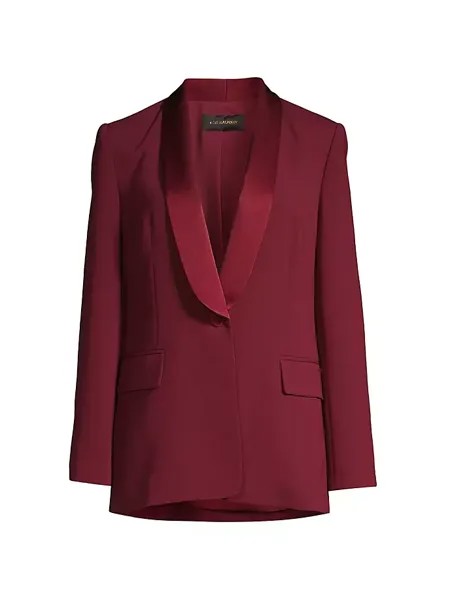 Однобортный пиджак Reed Kobi Halperin, цвет burgundy