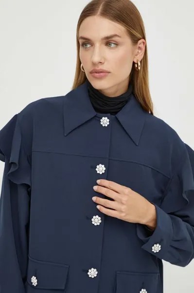 Куртка Фиделя Custommade, темно-синий