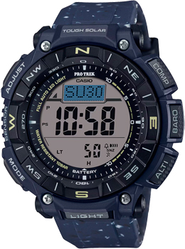 Японские наручные  мужские часы Casio PRG-340SC-2. Коллекция Pro-Trek