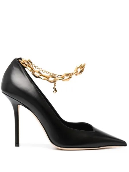 Туфли Diamond Talura 100 Jimmy Choo, черный