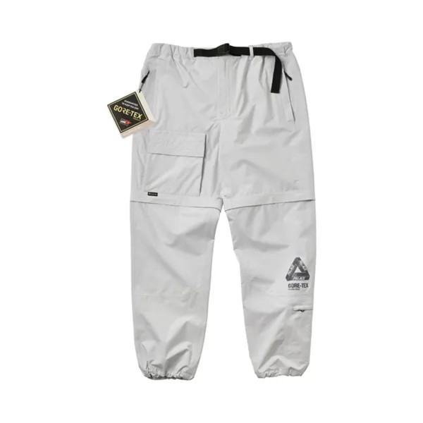 Брюки-карго Palace Gore-Tex на молнии, серые