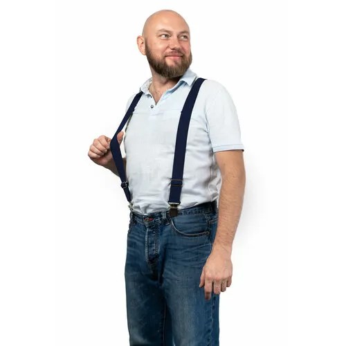 Подтяжки Stilmark, для мужчин, синий